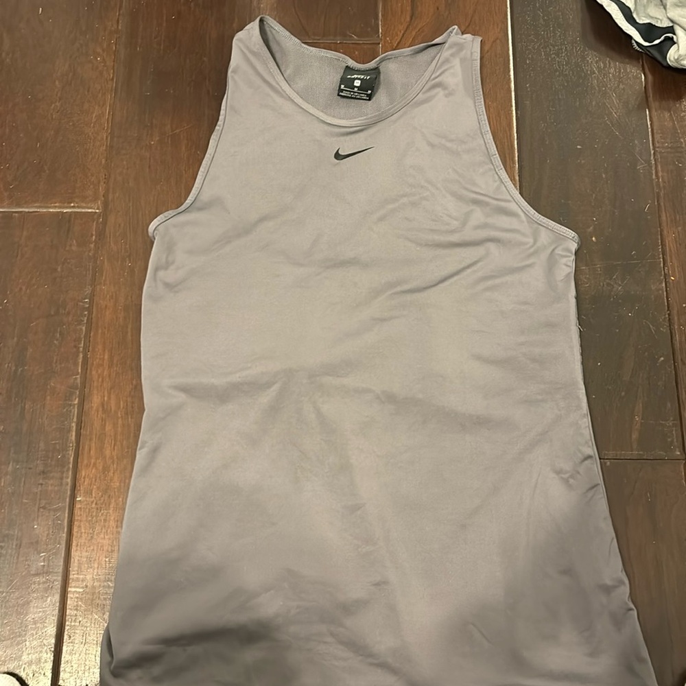 Nike Pro tank with mesh back, size medium